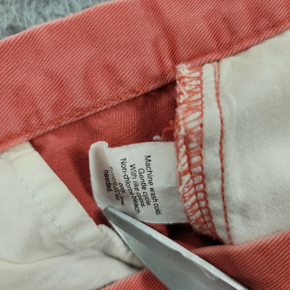 J.Crew Pants Womens 12 Pink Chinos Flat Front Barbiecore Classic Straight Leg - Picture 10 of 16